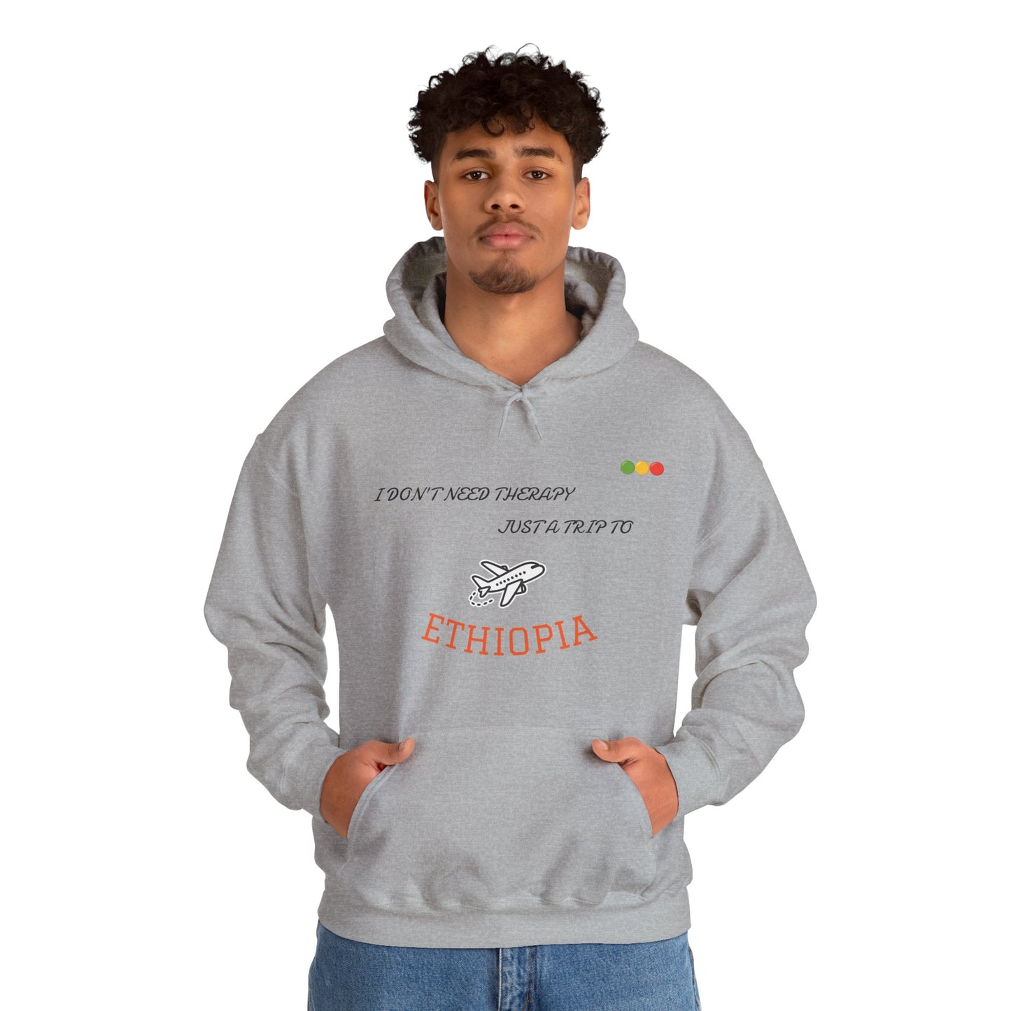 Trip to Ethiopia Unisex Heavy Blend™ Hooded Sweatshirt