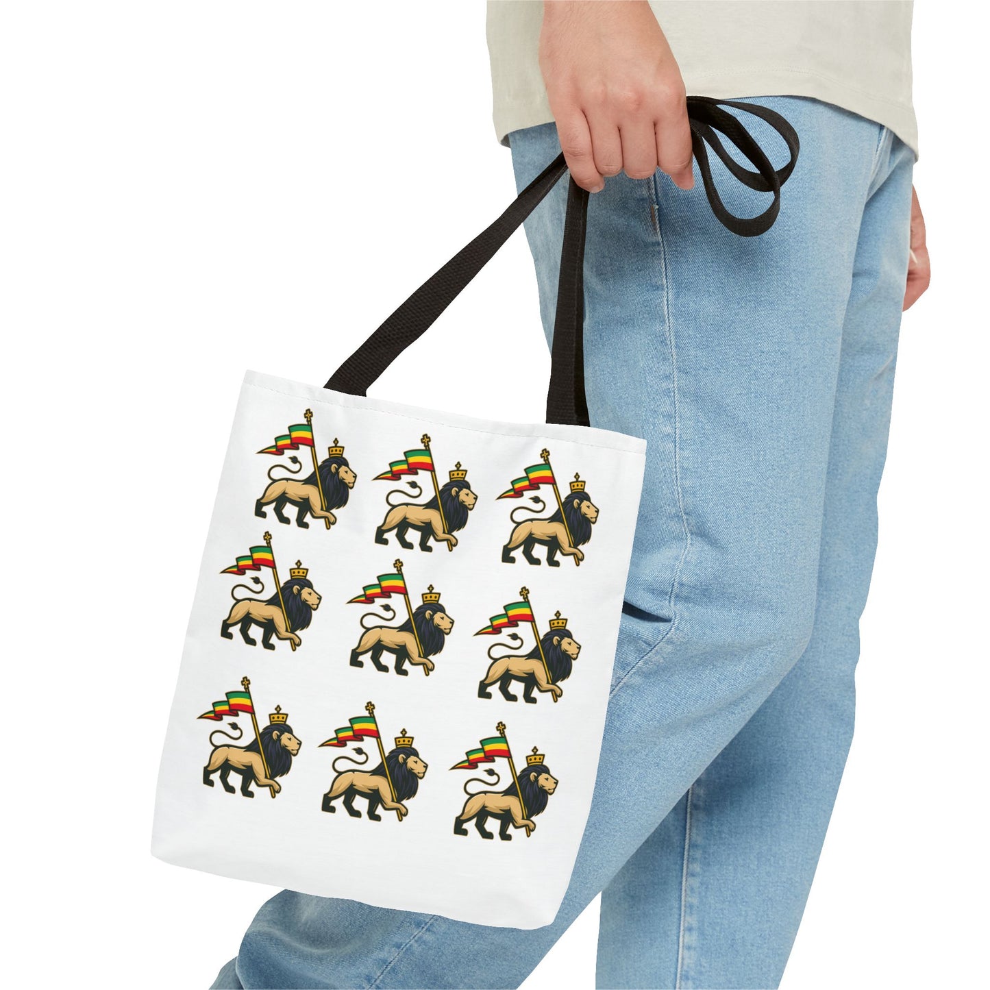 Lion of Zion Geez Tote Bag (AOP)