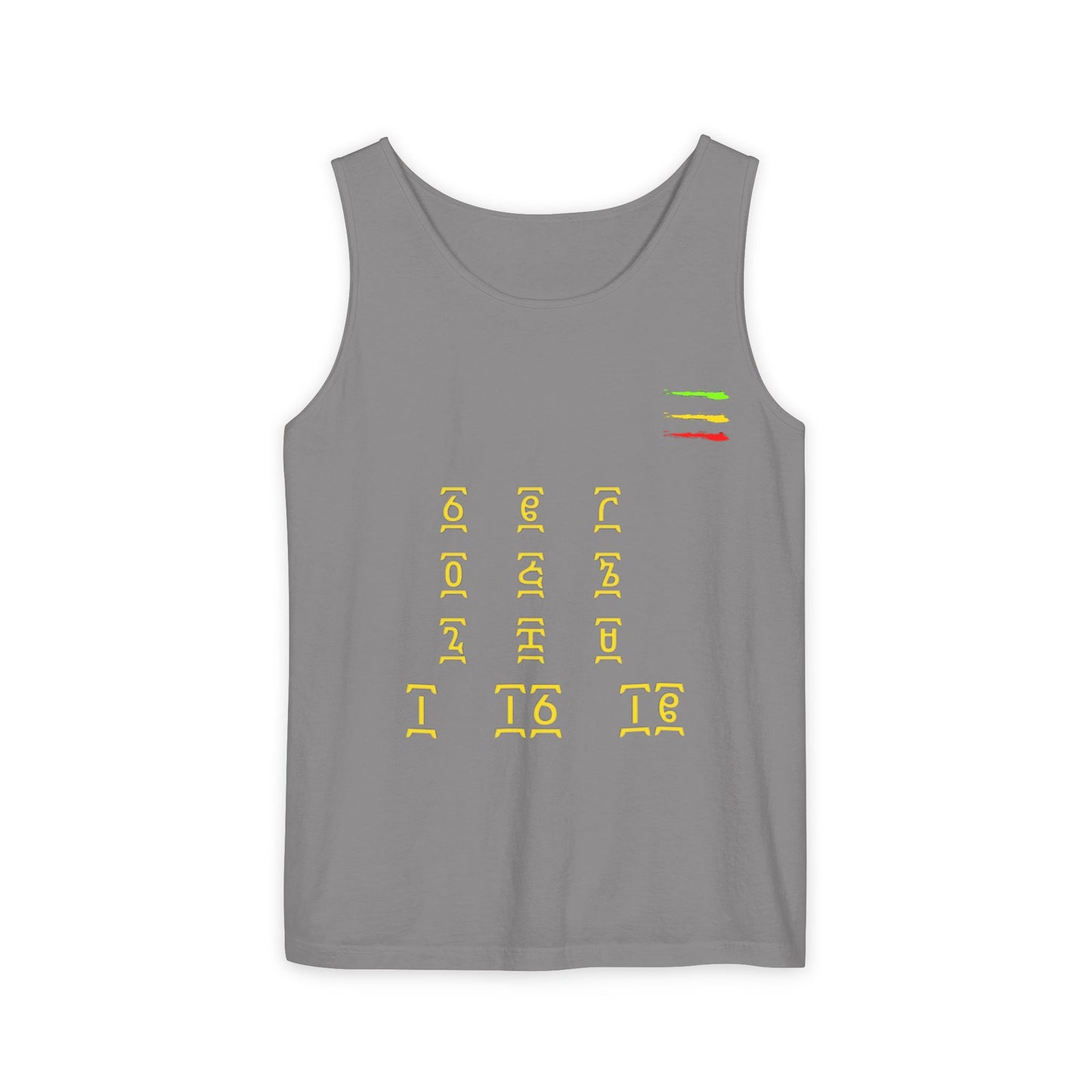 Geez Unisex Garment-Dyed Tank Top