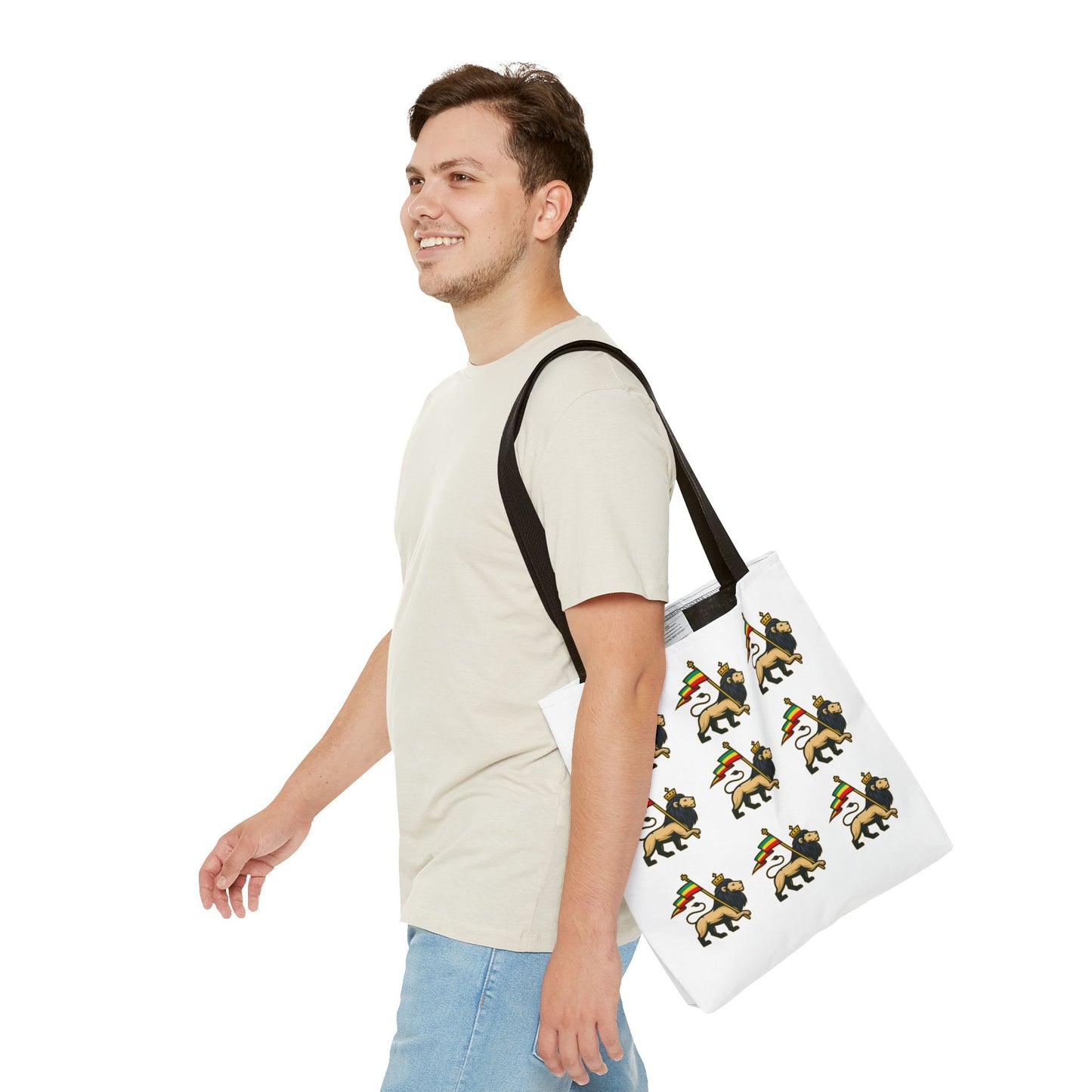 Lion of Zion Geez Tote Bag (AOP)