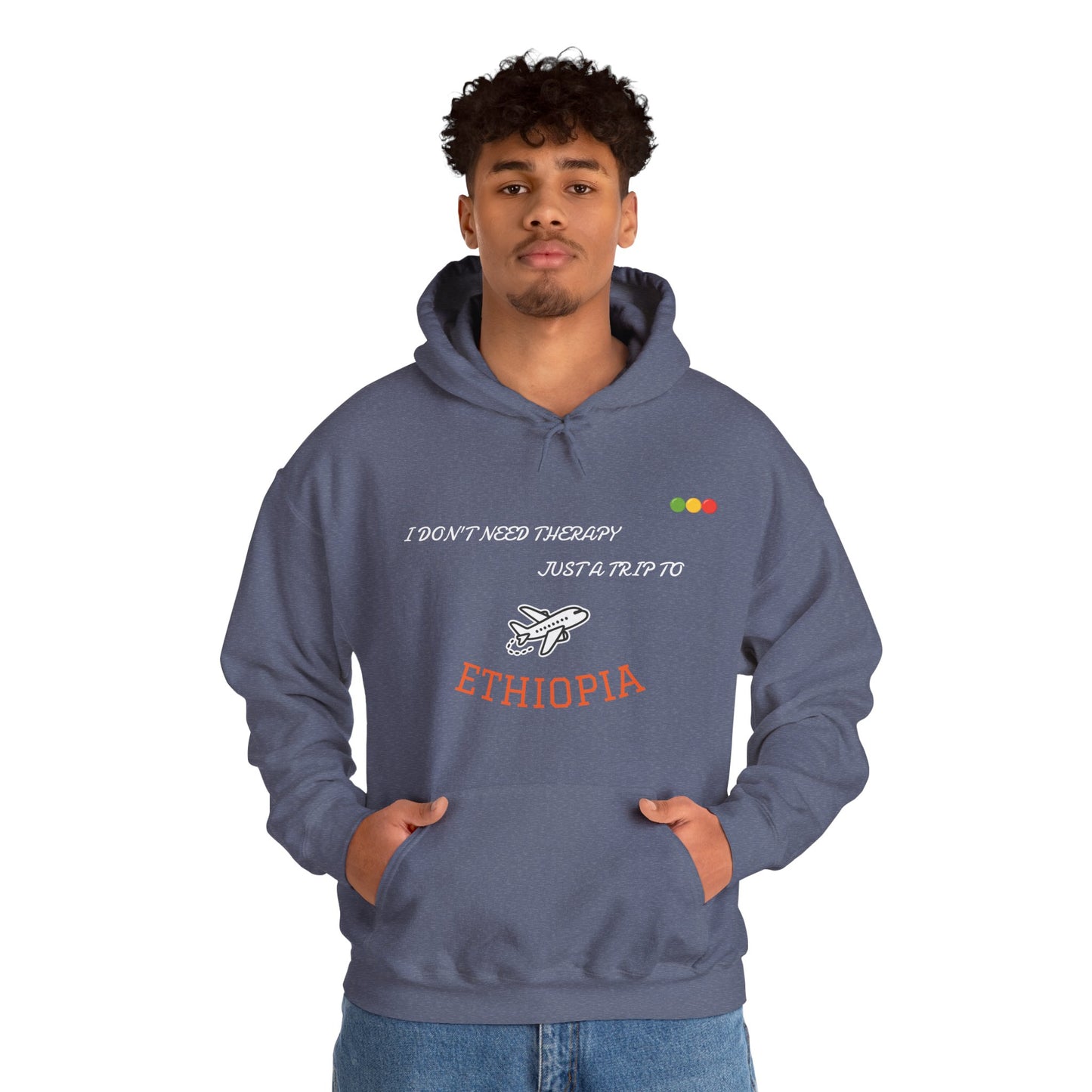 Trip to Ethiopia-2 Unisex Heavy Blend™ Hooded Sweatshirt