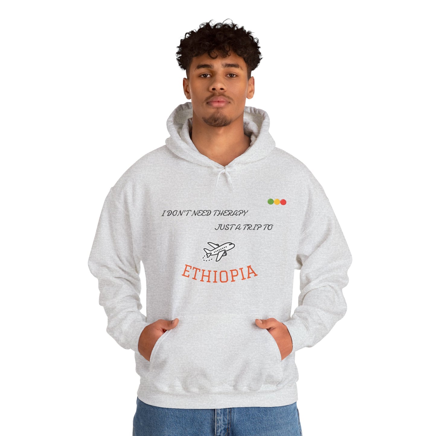 Trip to Ethiopia Unisex Heavy Blend™ Hooded Sweatshirt