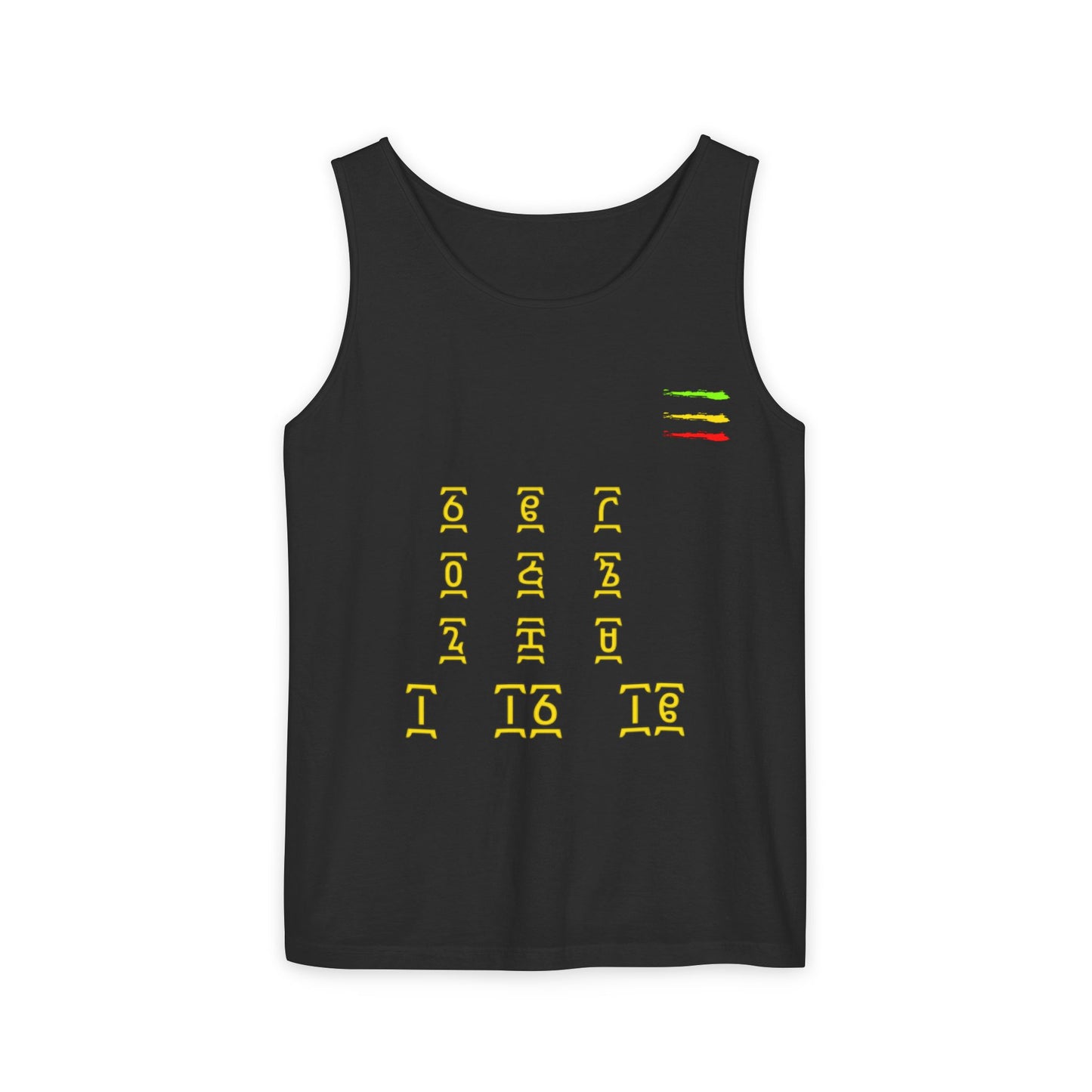 Geez Unisex Garment-Dyed Tank Top