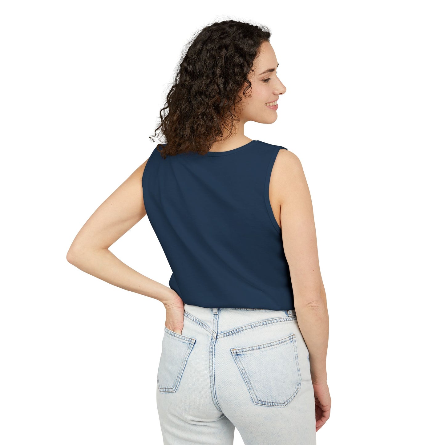 Geez Unisex Garment-Dyed Tank Top