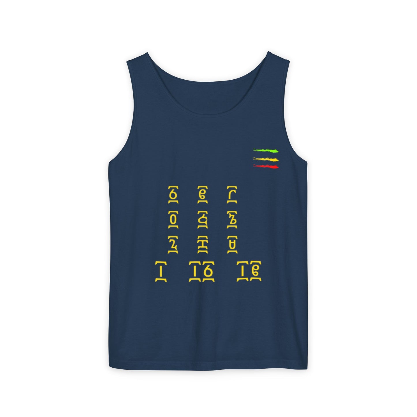 Geez Unisex Garment-Dyed Tank Top