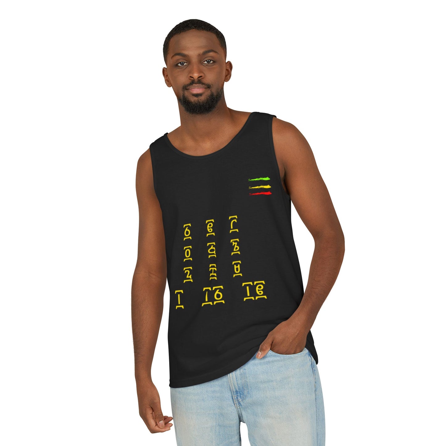 Geez Unisex Garment-Dyed Tank Top