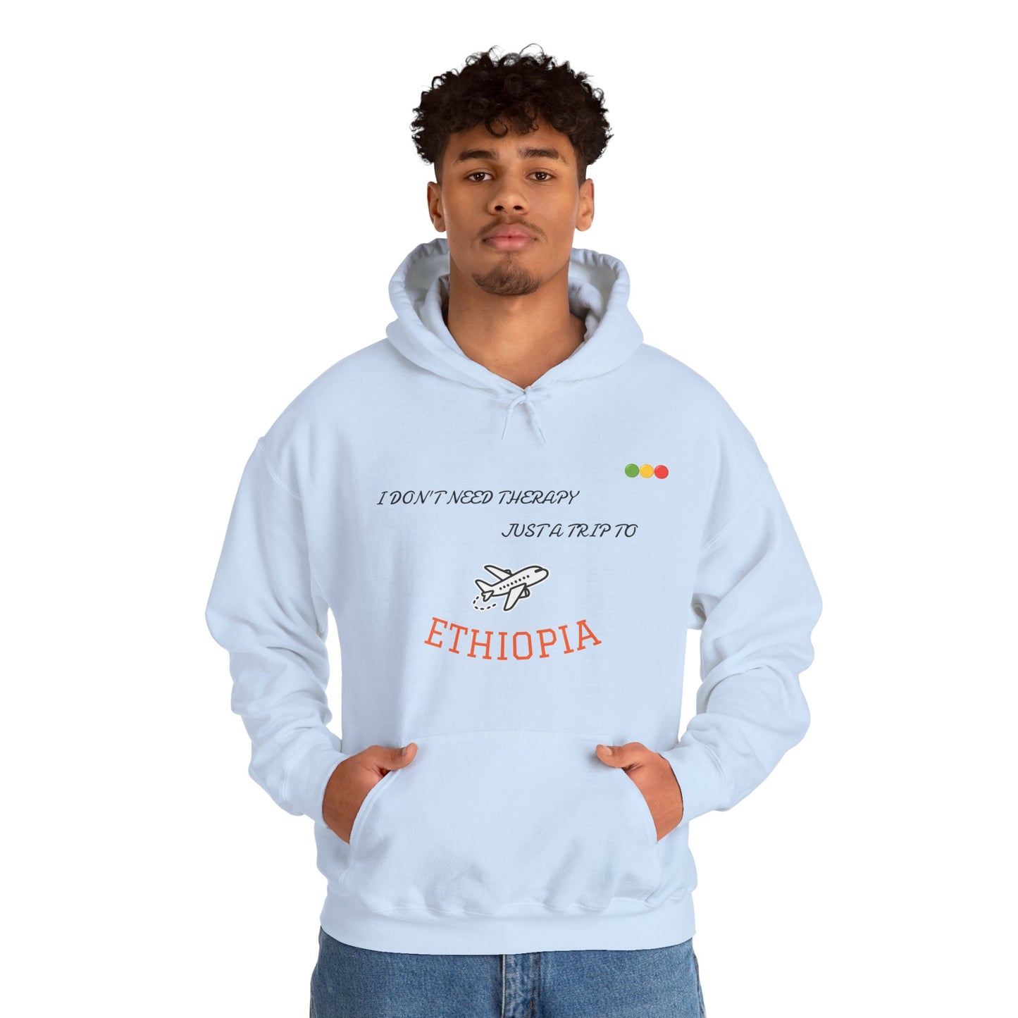 Trip to Ethiopia Unisex Heavy Blend™ Hooded Sweatshirt