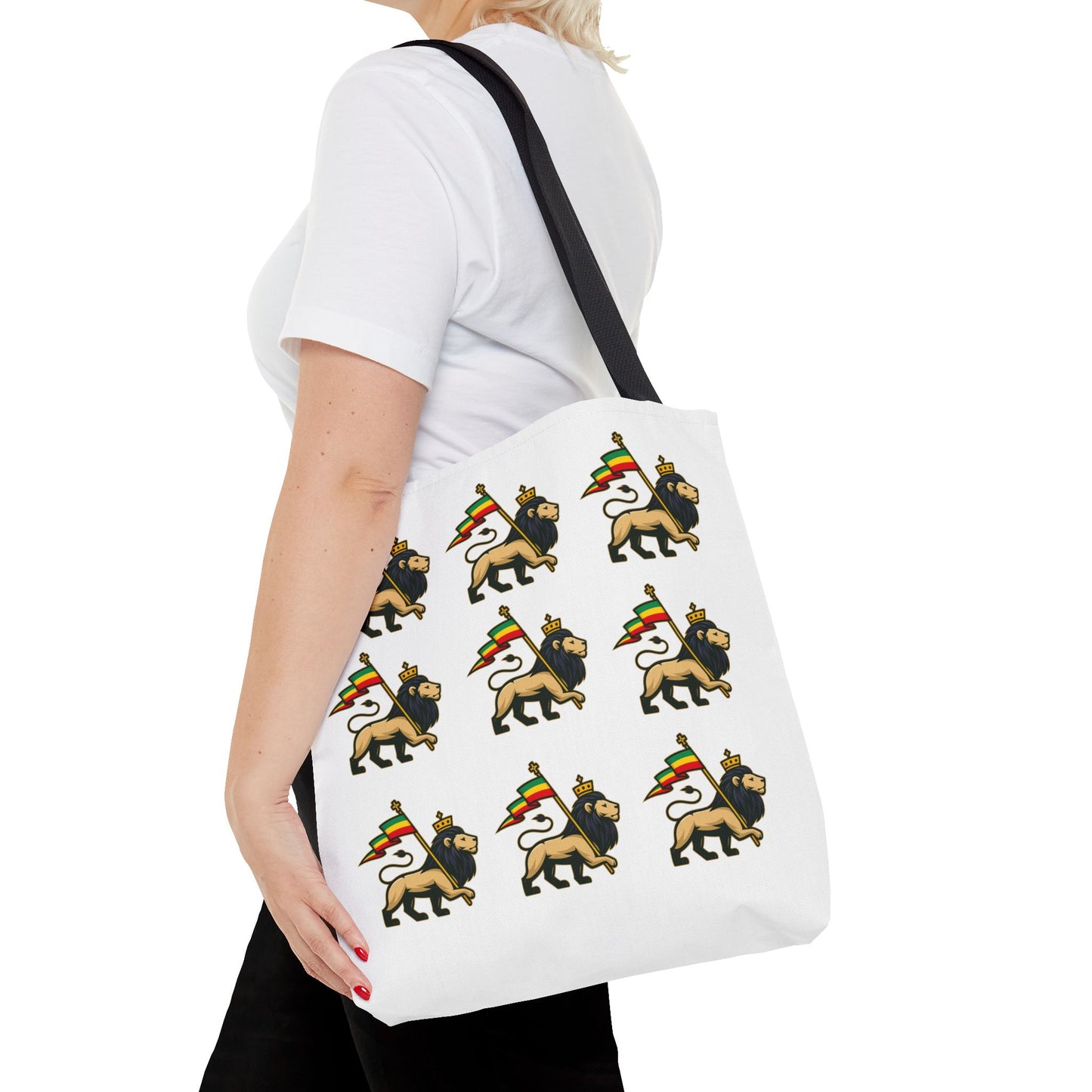 Lion of Zion Geez Tote Bag (AOP)