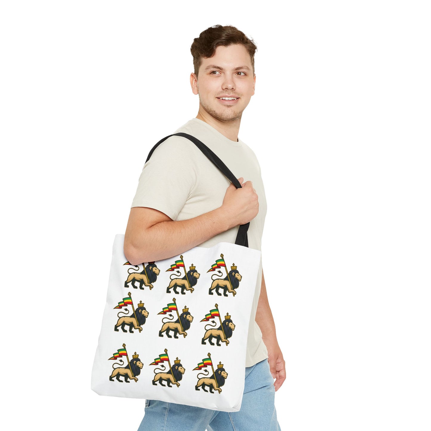 Lion of Zion Geez Tote Bag (AOP)
