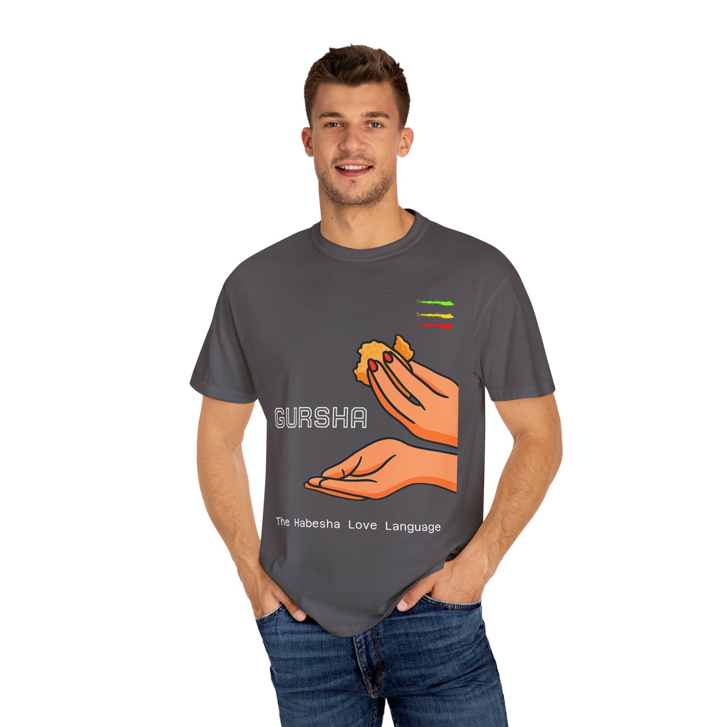 Gursha Unisex Garment-Dyed T-shirt